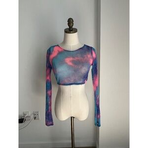 Mesh Crop Top Handmade